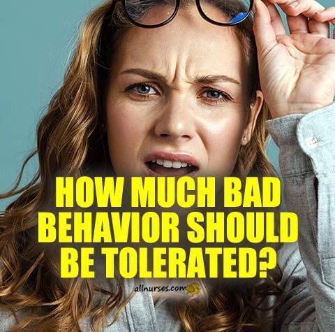 How much bad behavior should be tolerated?