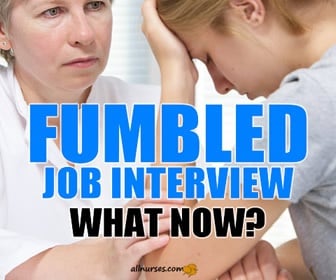 What to do when you fumble during a job interview?