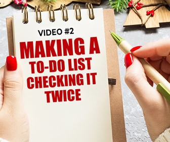 Making a To-Do Christmas List and Checking it Twice
