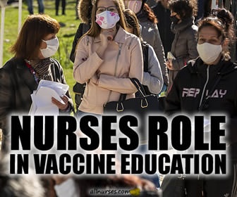 How can nurses take the lead in vaccine education?