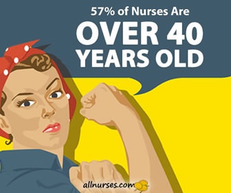 What's the percentage of female to male nurses?