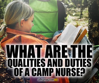 What are the duties for Camp Nursing?