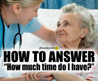 How do you answer, "How much time do I have left?"