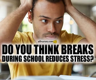 Do you think taking breaks during school reduces stress?