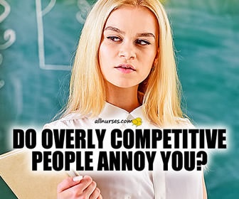 Do overly competitive people annoy you?
