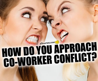 How best can we approach a co-worker conflict?