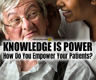 How do you empower your patients?