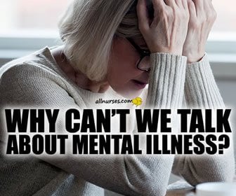 Why can't we talk about mental illness?