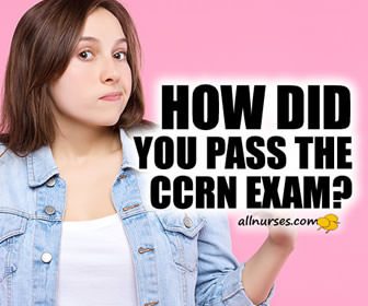 How did you pass the CCRN exam?