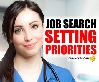 Prioritizing Criteria For That First Nursing Job
