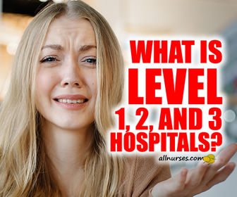 What is Level 1, 2, and 3 hospitals?