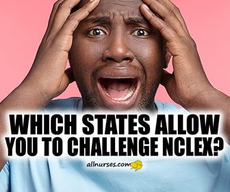 Which states allow you to challenge NCLEX?