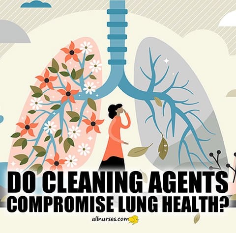 Do cleaning agents compromise lung health?