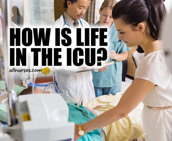 Any insight on the day in the life of a ICU nurse?