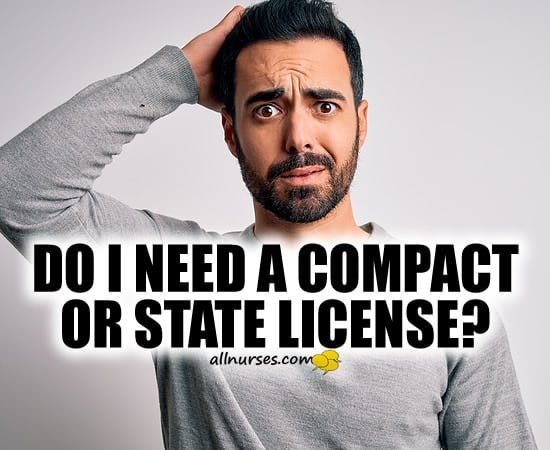 Do I need a compact or state license?