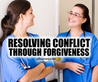 Resolving conflict through forgiveness