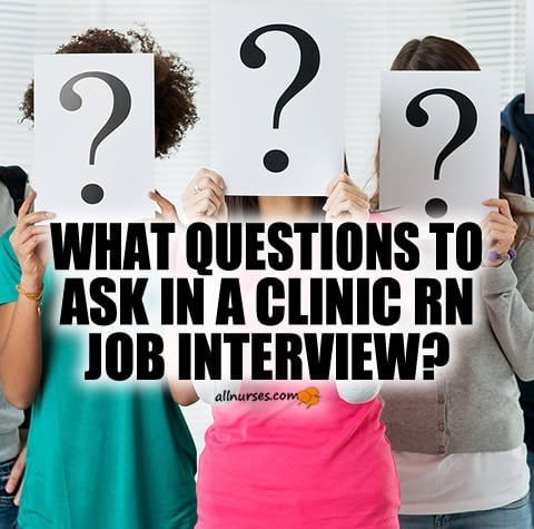 What questions to ask in a clinic nursing job interview?