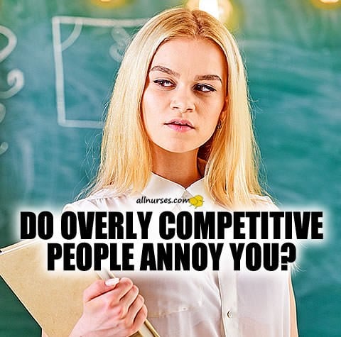 Do overly competitive people annoy you?