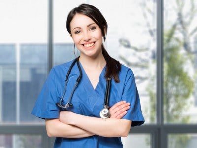 Nursing student preparing for clinical training in one of the best BSN programs in Alabama.