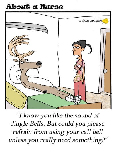 "Jingle Bells, Jingle Bells, Jingle all the way..." Stop with the call bell already!! | allnurses