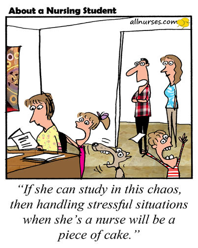 How do you avoid distractions while studying? | allnurses