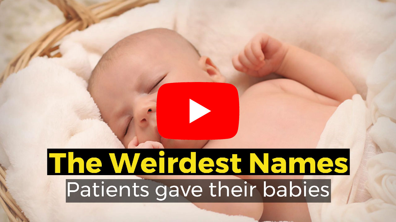 The weirdest baby names that nurses have seen!!!