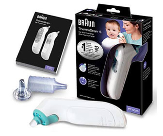 Braun ThermoScanⓇ 5 Ear Thermometer